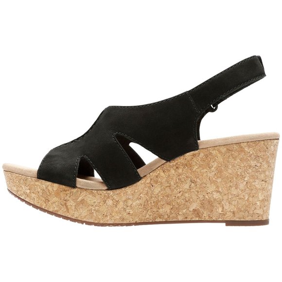 Clarks Women's Annadel Bari Wedge Sandals - Picture 4 of 7